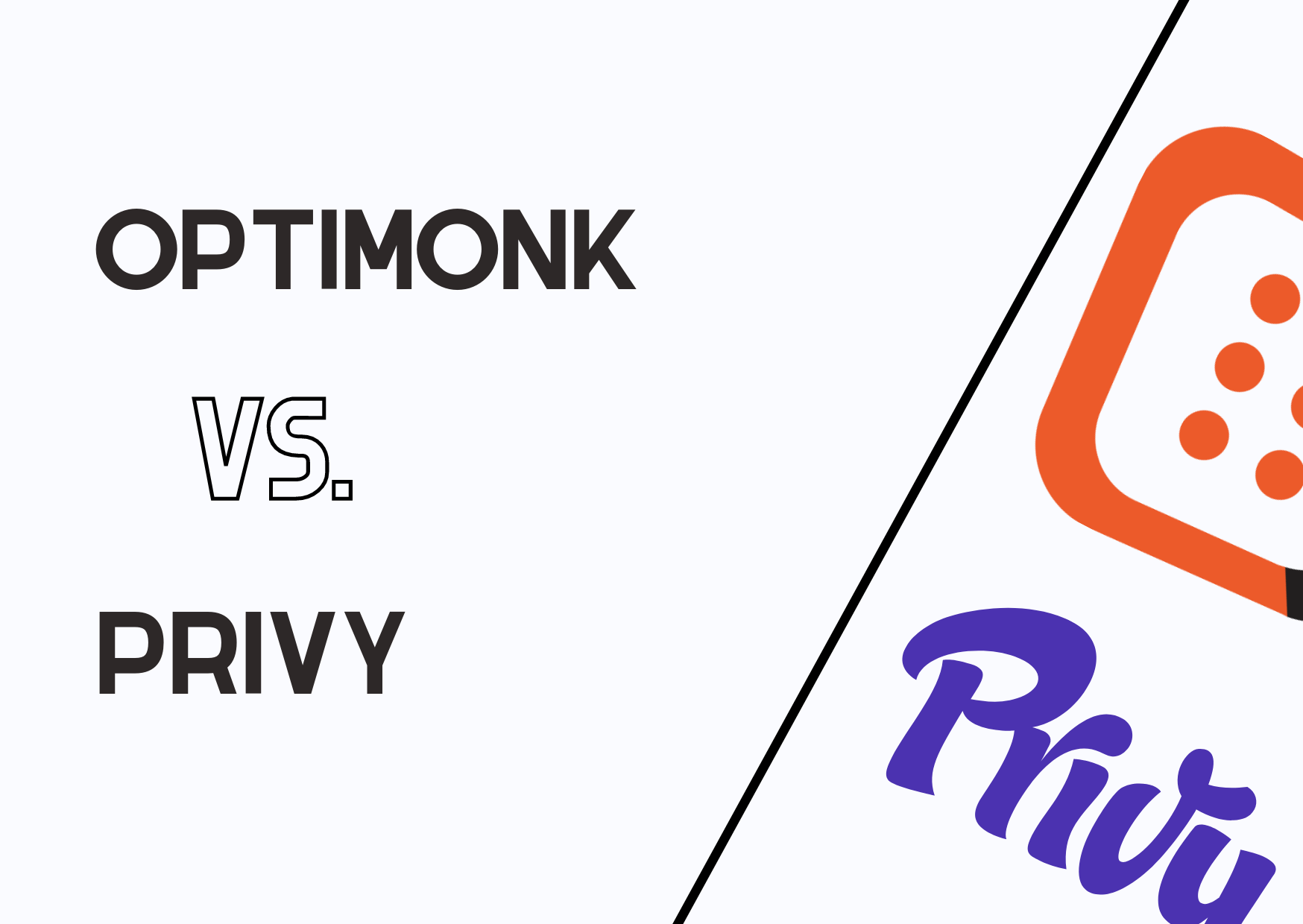 the banner of OptiMonk and Privy comparison