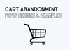 The cover of cart abandonment popup designs and examples on fair background