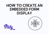 The cover of how to create an embedded form display on the Privy with a related icon and the Privy logo