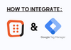 The cover of OptiMonk and Google Tag Manager integration with their logos and 'How to Integrate' title