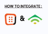 The cover of OptiMonk and Klaviyo integration with their logos and 'How to Integrate' title