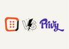 the cover of OptiMonk vs Privy on a fair background supported with their logos