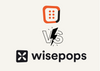 OptiMonk vs Wisepops comparison cover on a fair background