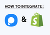 The cover of Popupsmart and Shopify integrations with their logos and 'How to Integrate' title