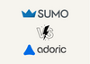 the logos of Sumo and Adoric to compare the alternative