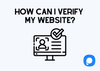 The cover of how to verify Popupsmart dashboard with the Popupsmart logo and verified account icon